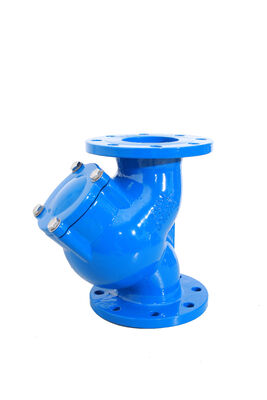 High-Performance Ductile Iron Y-Strainer with Stainless Steel 304/316 Screen and Fusion-Bonded Epoxy Coating (DN50-DN600)