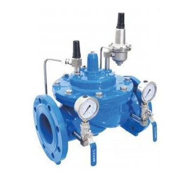 A800 Cast Iron Body Differential Pressure Control Valve DPCV Accurate Control