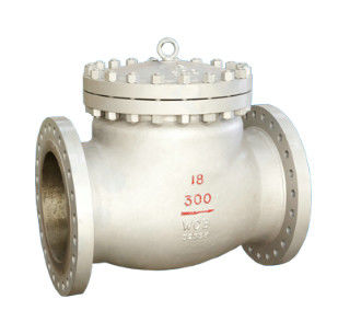 ANSI Cast Steel Swing Check Valve Low Fluid Resistance Flow Control