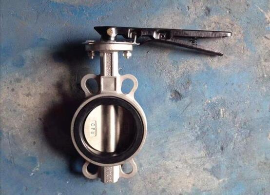 Stainless Steel 304/316 Butterfly Valve with EPDM Seat and PN16/ANSI Pressure Rating for Water Treatment