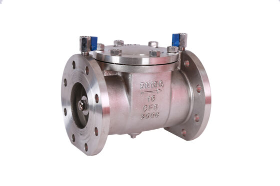 Stainless Steel 304 DN100 Flanged Backflow Preventer with Double Check Mechanism for Water Supply Safety