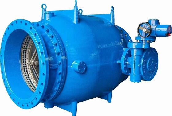 Electric Plunger Valve with Precision Flow Regulation, Anti-Cavitation Design, and Low Operating Torque for Water Supply Systems